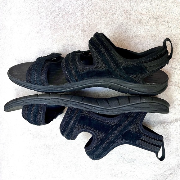 Merrell Form 2 Sz 10M US / 41 Black Synthetic Strappy Hiking Trail Sandals Women - Picture 4 of 7